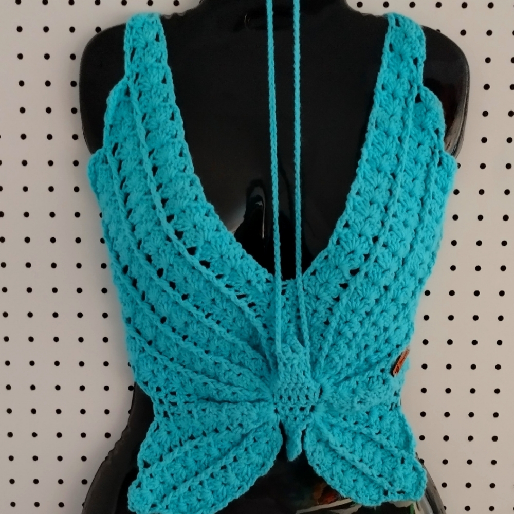 Butterfly Halter Top